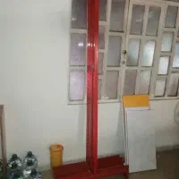 قفسه فلزی پایه وسط و لچکی