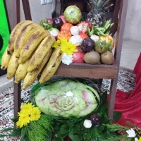 هندوانه کدو حکاکی،میوه های ریز