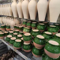 دیزی خوری سفالی سفال کوزه پتوس سانسوریا|ظروف پختوپز|قم, نیروگاه|دیوار