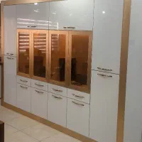 کمد ویترین هایگلاس ترک