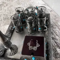 سرویس غذا خوری ۶نفره|ظروف سرو و پذیرایی|اصفهان, جاوان|دیوار