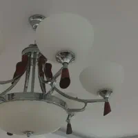 لوستر شش شاخه ونه عدد لامپ خور