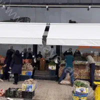 سایبان مغازه وسایبان شید وکاور الاچیق پرده سلفون|خدمات پیشه و مهارت|مشهد, سیلو|دیوار