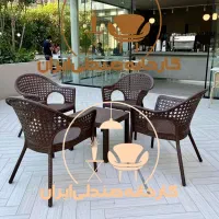 میز و صندلی پلاستیکی مدل ایدانهارخوری غذاخوری کاغه