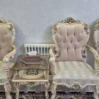 یه دست مبل کلاسیک کاملا تمیز|مبلمان خانگی و میز عسلی|پردیس, فاز ۴|دیوار