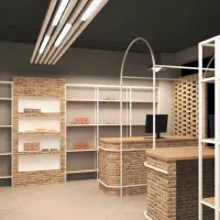 صندوقدار فروشگاه مواد غذایی