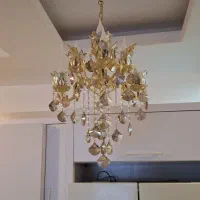 دو عدد لوستر تمام برنز|لوستر و چراغ آویز|خرم‌آباد (تنکابن), |دیوار