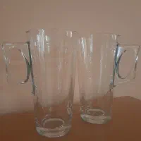 لیوان شیشه ای دسته دار|ظروف سرو و پذیرایی|شیراز, حومه شیراز|دیوار