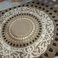 فرش شش متری و پشتی