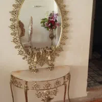 اینه شمعدان تمام برنج