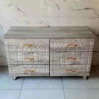 دراور شش کشو طرح ایکیا 6 کشو MDF درب وکیوم|جاکفشی، کمد، دراور|پرند, فاز ۲|دیوار