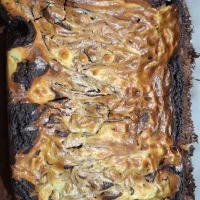 بروانی شکلاتی با کرم پنیری