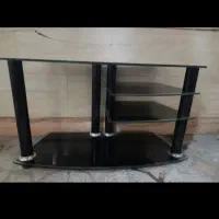 میزشیشه ای تلویزیون