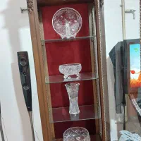بوفه کریستال ظروف مسی