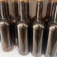 بطری فرانسوی شیشه ای