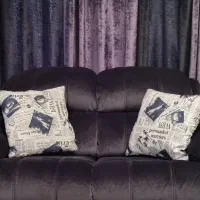 یک دست مبل هفت نفره در حد نو فوری فروشی|مبلمان خانگی و میز عسلی|فشم, |دیوار