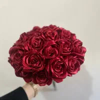 دسته گل روبانی|گل مصنوعی|آستارا, |دیوار