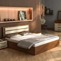 سرویس تخت خواب ۲نفره دونفره تخت باکس تشک مدل ۲۱۳۸|تخت و سرویس خواب|شیراز, عادل آباد|دیوار