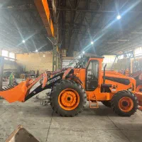 لودر فاریاب ماشین ( بیل عقب تراکتور رومانی )