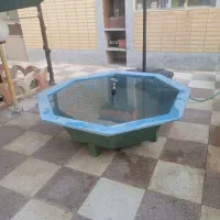 حوض ۸ ضلعی فلزی . کوهپایه اصفهان|مصالح و تجهیزات ساختمان|کوهپایه, |دیوار