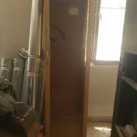 ویترین چوبی و جاکفشی