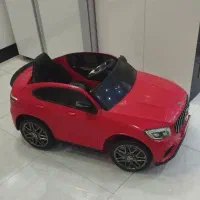 ماشین برقی بنز قرمز