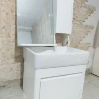 روشویی کابینتی سینا  ۶۰ در۴۰ با آینه باکس