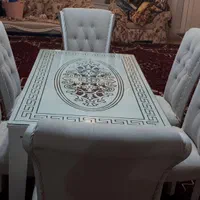 میز غذا خوری ۶ نفره|میز و صندلی غذاخوری|بناب, |دیوار