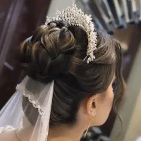 شنیون.آرایش۸۰۰ براشینگ کرلی گریم کوتاهی اصلاح ابرو