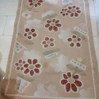 قالیچه گل برجسته دو تاجاش سوختگی داره|فرش|پاکدشت, پاکدشت (مامازند)|دیوار