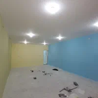 نقاشی ساختمان بتونه‌کاری‌کناف ورنگ‌امیزی‌‌‌نماچوب|خدمات پیشه و مهارت|قشم, |دیوار