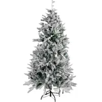 درخت کریسمس کاج نوئل اروپایی برف سنگین