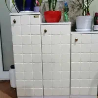 جاکفشی سه تیکه سفید بدون کوچکتری خط خش درحد