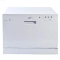 ماشین ظرفشویی رومیزی ۶ نفره سام مدل T1305W