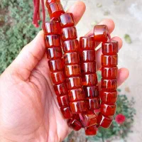 تسبیح کهربا ۳۳ تایی