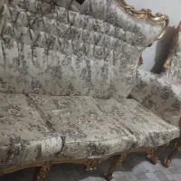 مبل سلطنتی 7نفره|مبلمان خانگی و میز عسلی|اهر, |دیوار