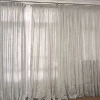 پرده ی  توری 18 متری|پرده، رانر، رومیزی|بندر ترکمن, |دیوار