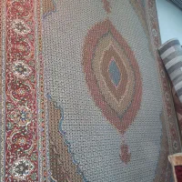 ۱ جفت فرش ۹ متری ماهی رنگ کرم