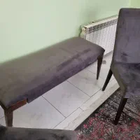 مبل ۷نفره باجلو مبلی ست ودوعدد صندلی ست ونیمکت|مبلمان خانگی و میز عسلی|تهران, صادقیه|دیوار