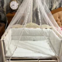 گهواره کنار تخت مادر|اسباب و اثاث بچه|اردبیل, |دیوار