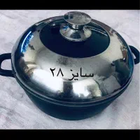 قابلمه کارکرده سایز ۲۸|ظروف پخت‌وپز|تهران, سلسبیل جنوبی|دیوار