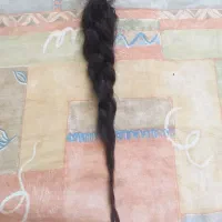 مو بدون رنگ