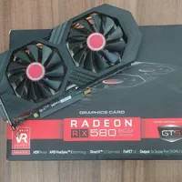 کارت گرافیک Rx580 xfx 8gb با پیچ پلمپ