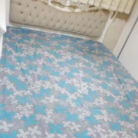 تخت دو نفره همراه با دراور و دو عدد عسلی پایه دار|تخت و سرویس خواب|تهران, پرستار|دیوار