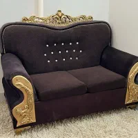 مبل سلطنتی راحتی ۷ نفره ،خیلی کم‌کارکرد و در حد نو