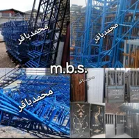 نردبان پله آهنی سبک یکطرف نرده بارنگ قیمت اقتصادی|مصالح و تجهیزات ساختمان|تهران, آذری|دیوار