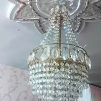 لوستر طرح کریستال|لوستر و چراغ آویز|چهاردانگه (تهران), |دیوار