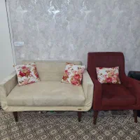 مبل راحتی 7نفره شیک سالم کم کار|مبلمان خانگی و میز عسلی|تهران, شهرک رضویه|دیوار
