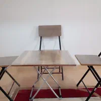 میز و صندلی چوبی تاشوی مسافرتی
