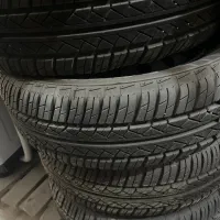 چهار حلقه لاستیک کارخونه ۱۴ بارز با رینگ فولاد